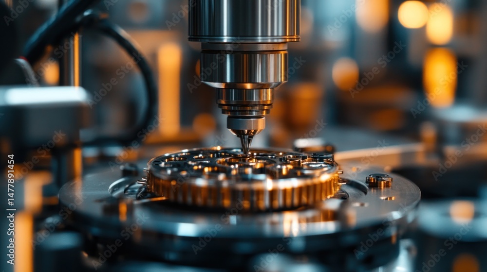 Precision machine assembling components Precision machine assembling components