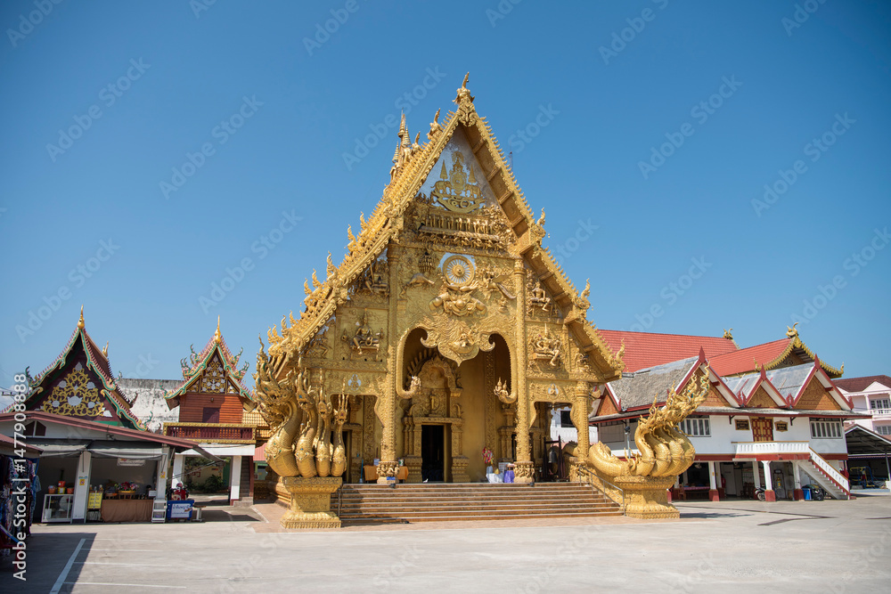 Naklejka premium THAILAND NAN WAT SRI PHAN TON