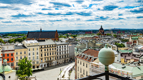 Cracovie Krakow the city streets and place in Poland