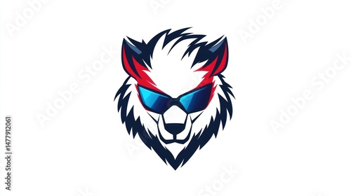 Wallpaper Mural Cool wolf head logo Torontodigital.ca