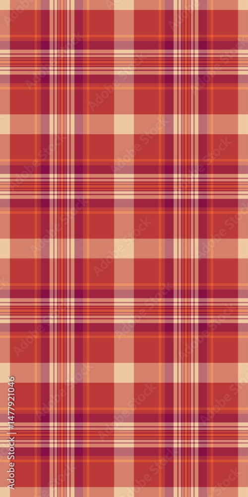 Obraz premium Warm autumnal plaid pattern. Perfect for fallthemed designs, textile projects, or website backgrounds.