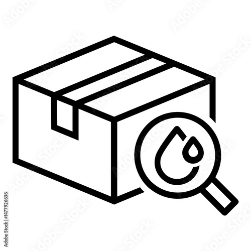 Box with water seeker