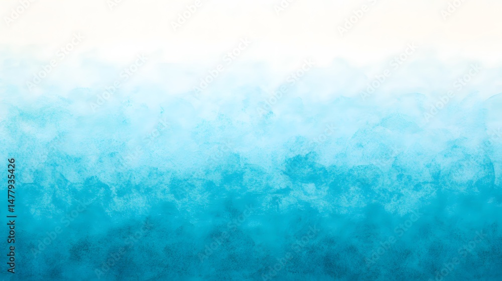 Soft, watery, textured, blue, gradient, watercolor, artistic, background. Soft, watery, textured, blue, gradient, watercolor, artistic, background.