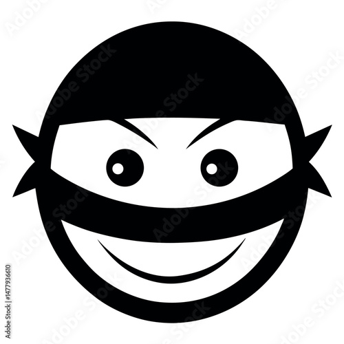 A Masked Figure, Ready for Action