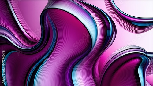 abstract purple background with waves