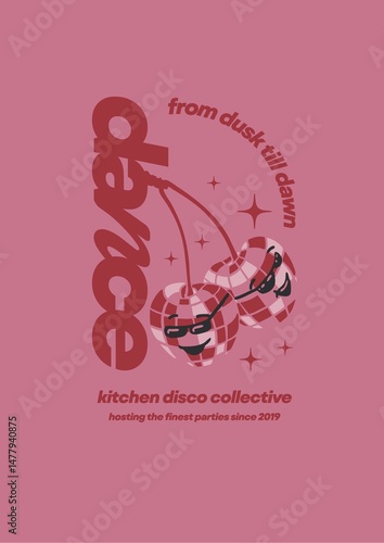 Cherry_Discoball_Party_Graphics_Slogan
