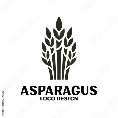 Asparagus Vector Logo Design