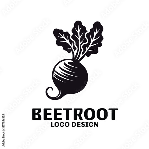 Beetroot Vector Logo Design