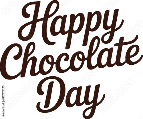 chocolate day a decadent delight everyone loves vector illustration