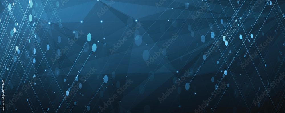 Fototapeta premium Abstract circuit technology concept background