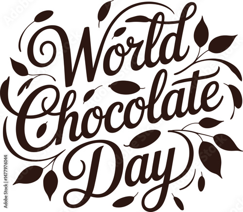 guide to enjoying the sweetness of chocolate day vector illustration