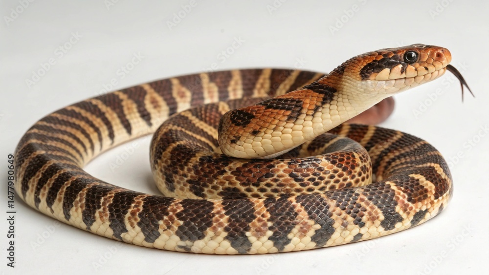 Collett’s Snake on studio background
Collett’s Snake on studio background