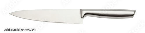 Wallpaper Mural PNG Stainless steel chef knife with ergonomic handle for professional cooking Torontodigital.ca