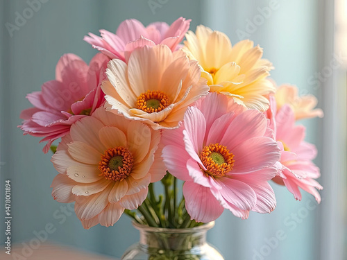 pink and whte flower