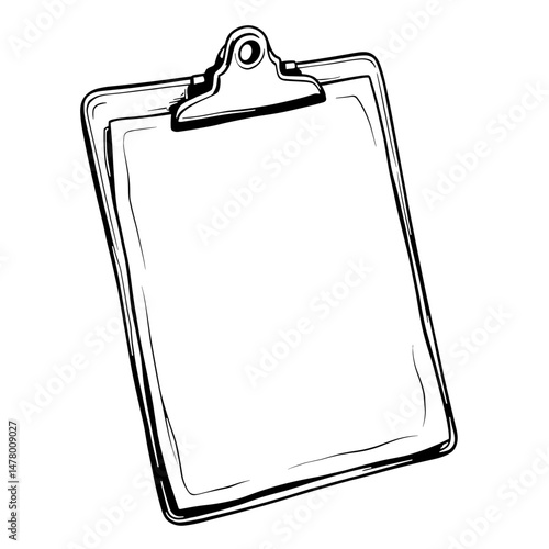 Clipboard demonstrating warm-up exercise illustrations, clarity concept