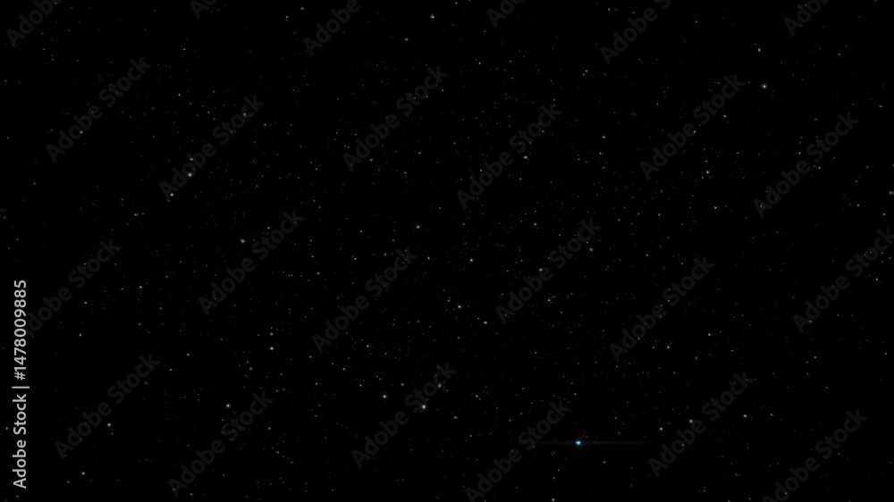 Night Sky Stars Twinkling Space Motion Background 2 Night Sky Stars Twinkling Space Motion Background 2