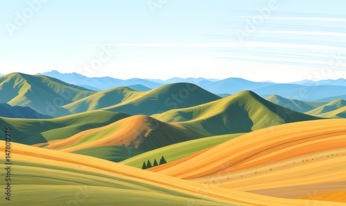 mountain background