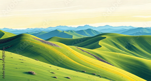 mountain background