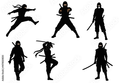 Shadow Warriors Silent Assassins Mysterious Figures Masters of Stealth Skilled Martial Artists Agile Combatants The Art of Ninjutsu Ancient Traditions Japanese Warriors Covert Operations Deadly Precis