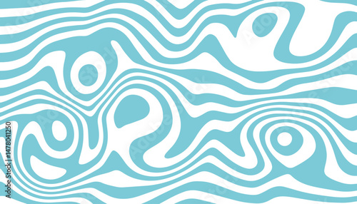 Horizontal abstract waves with fluid striped flow. Soft undulating forms bring energy and movement, suitable for digital backgrounds, websites, or stylish graphics.