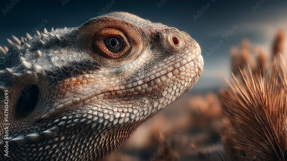 Closeup portrait of a reptile detailed textured skin wildlife photography Closeup portrait of a reptile detailed textured skin wildlife photography