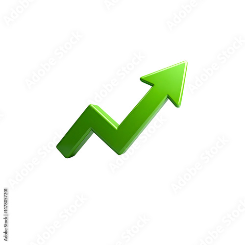 green arrow graph