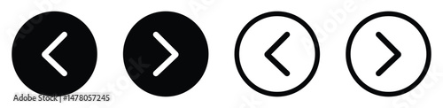 left and right icon. swipe left and right icon. swipe arrow icon. left and right arrows icon. backward and forward arrow icon. directional arrow symbol. back next icon button for app, ui and website. 