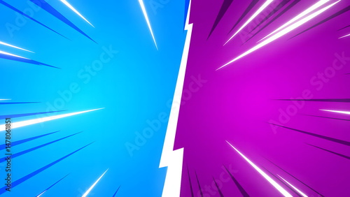 abstract blue background with arrows