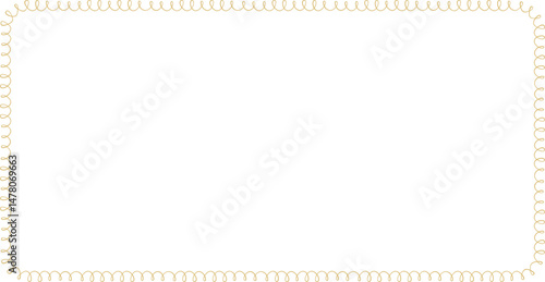 Curly Line Border