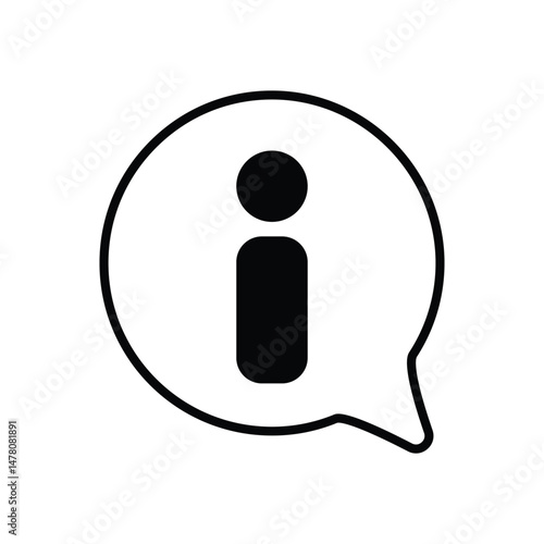 Info Icon Vector Stock Illustration