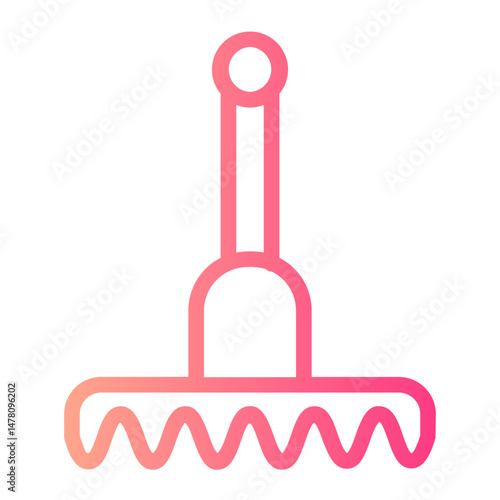 rake gradient icon