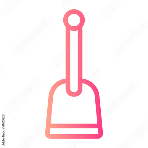 shovel gradient icon
