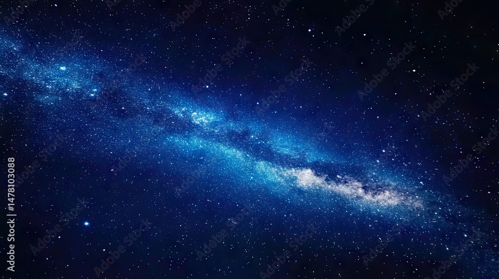 Fototapeta premium Deep space celestial structures across the cosmos.