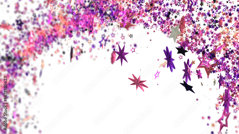 Festive background with pink and purple glitter stars. Perfect for celebrations, holidays, and more! Festive background with pink and purple glitter stars. Perfect for celebrations, holidays, and more!