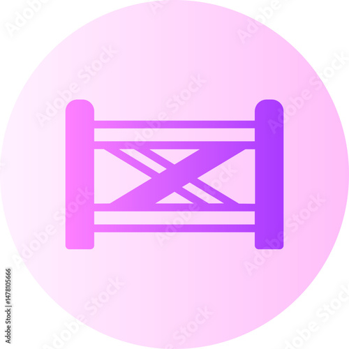 fence gradient icon