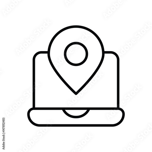 Location Icon Vector Stock Illustration