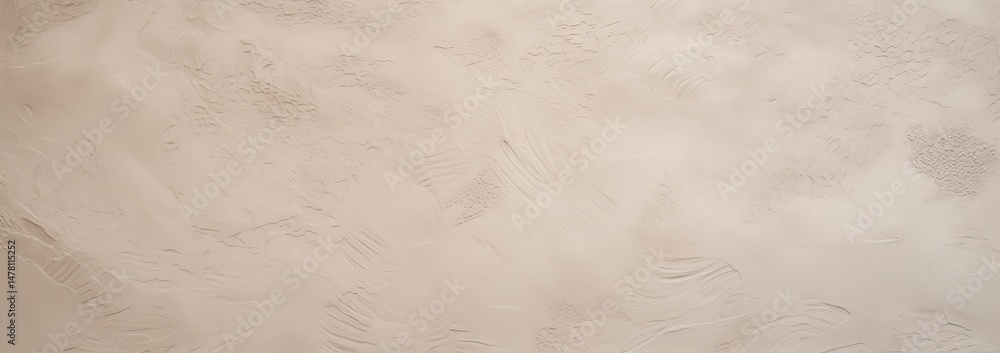 Naklejka premium Light sandy beige minimal texture with subtle gradient abstract background, Perfect for elegant stationery designs and sophisticated web interfaces