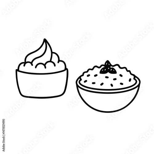 risotto tiramisu outline