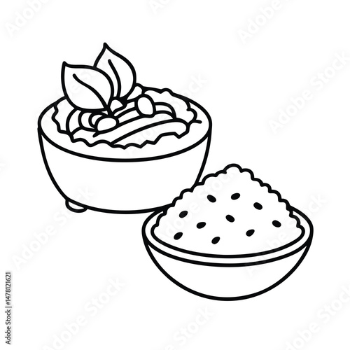 risotto tiramisu outline