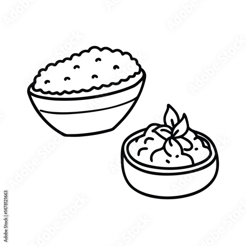 risotto tiramisu outline