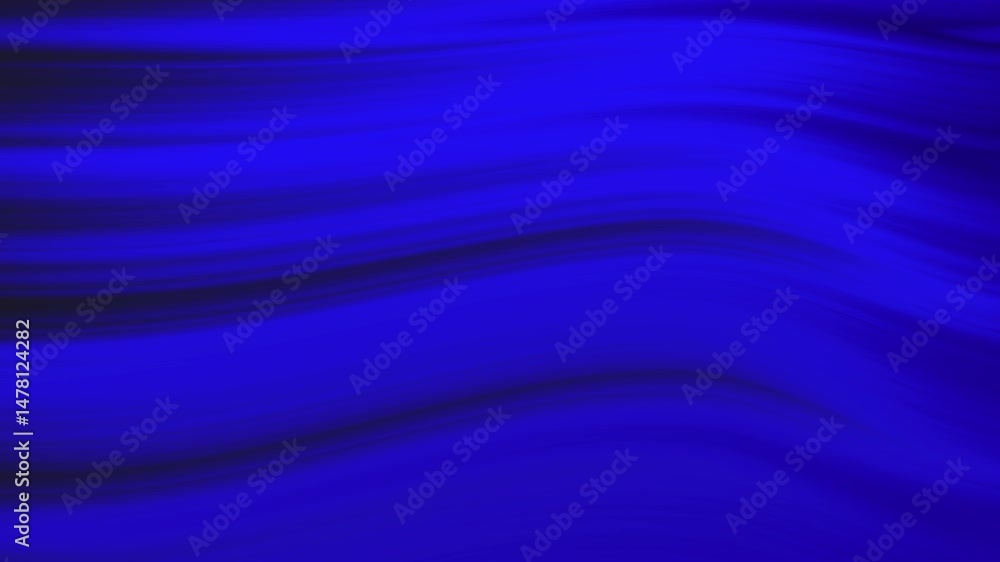 Dark blue gradient creates a wavy abstract background. Suitable for designs needing a modern and sophisticated touch with a calming atmosphere.