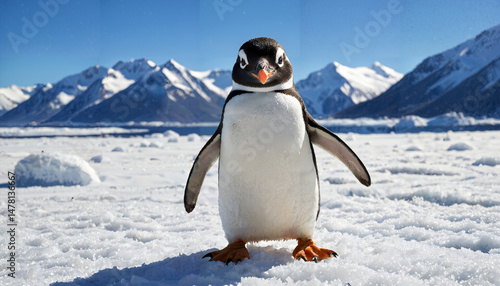 Le pinguoin dans son élément