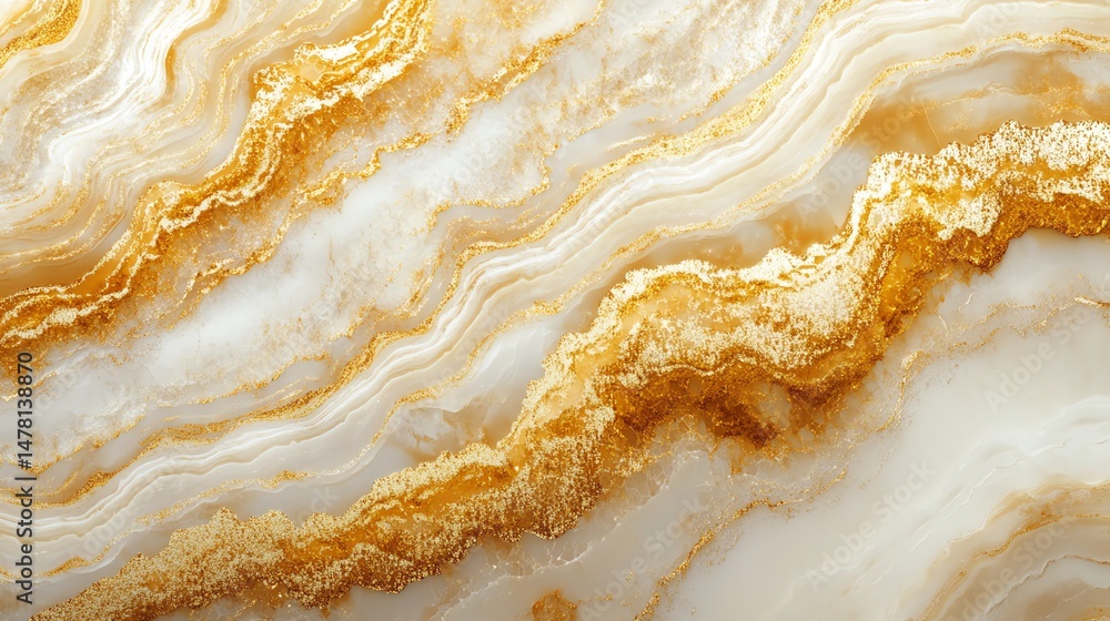 Elegant marble texture. Glimmering gold accents. Elegant marble texture. Glimmering gold accents.