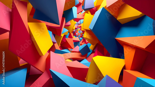 Colorful geometric menagerie