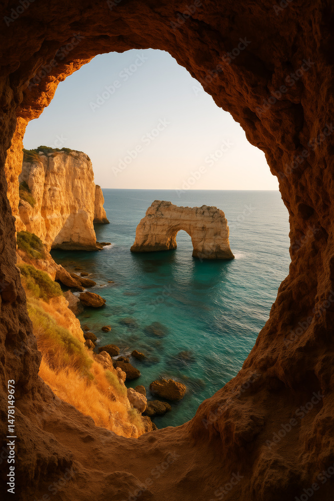 Fototapeta premium arch in the sea