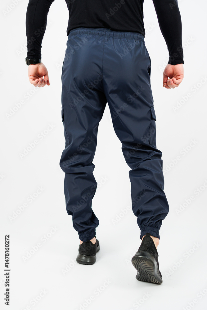 Introducing our Mens Athletic Performance Track Pants, designed for your ultimate comfort. These lightweight, breathable pants are perfect for gym workouts, running, and casual daily wear