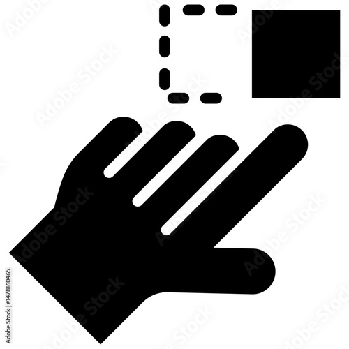 drag solid icon
