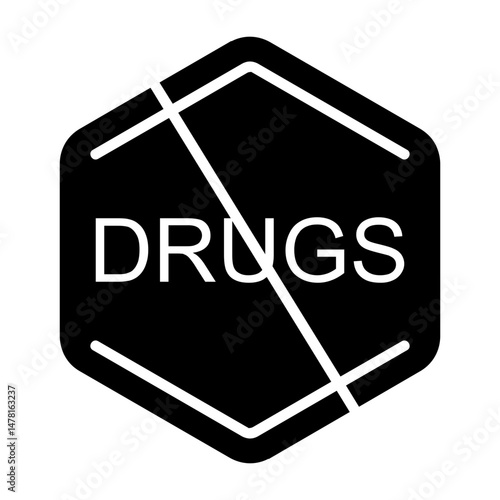 No Drugs Icon