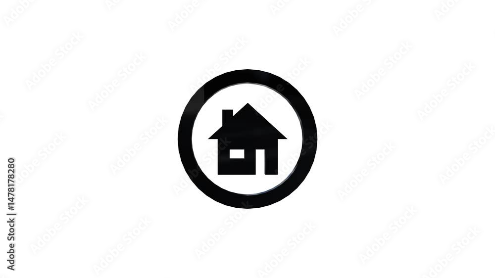 house icon on transparent background house icon on transparent background