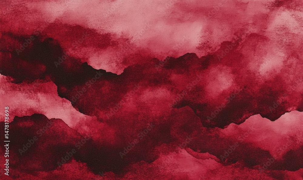 Obraz premium grunge background with red paint
